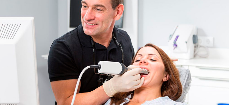 Escaneamento Intraoral Cerec Omnicam 